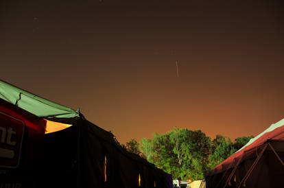 ISS over CampZone 2014