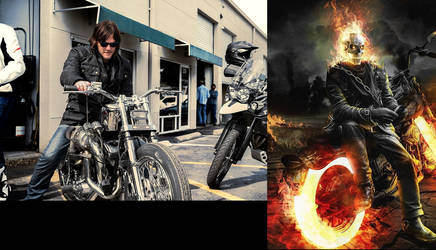 Norman Reedus as ghost rider