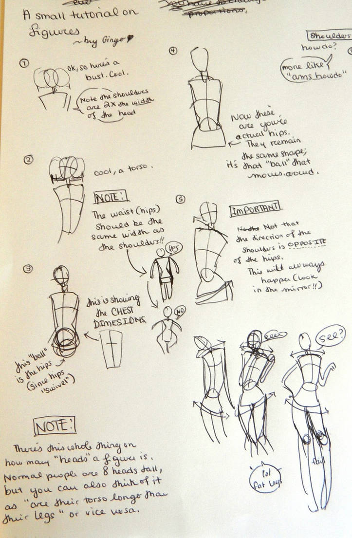 How to draw figures part 1 by Costly on DeviantArt