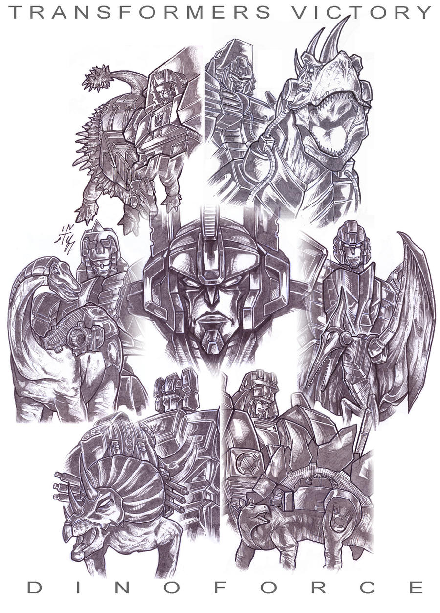 Transformers Victory Dinoforce by Robot1979 on DeviantArt