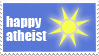 Happy Atheist by MaruLovesStamps