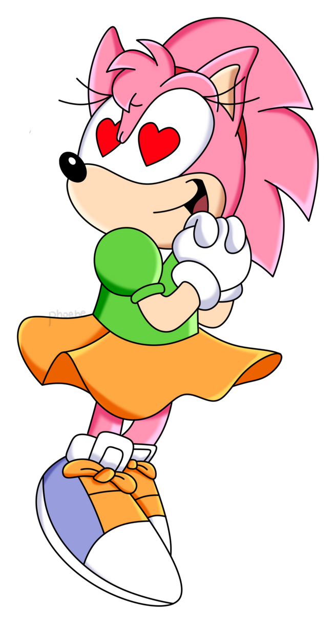 Amy Rose The Rosy Rascal by ItsMePhoebe0 on DeviantArt
