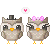 Free Avatar: Owl Love (Animated) by apparate