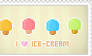 Stamp: I love Ice-Cream