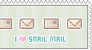 Stamp: I love Snail Mail
