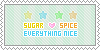 Stamp Sugar Spice Everything Nice by apparate