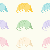 Free Pattern: Armadillo