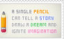 Stamp: A Single Pencil (Challenge: Object)