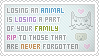 Stamp: RIP Animal Friends (Challenge: Animal) by apparate