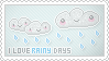 Stamp: I love rainy days (challenge weather)
