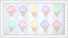 Stamp: Ice-Creams by apparate