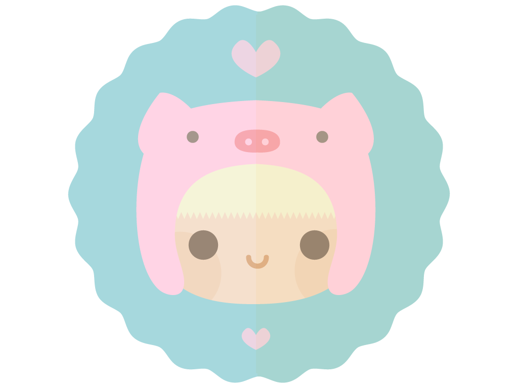 Kawaii Pig Hat