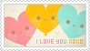 Stamp: I Love You