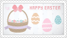 Stamp: Happy Easter by apparate