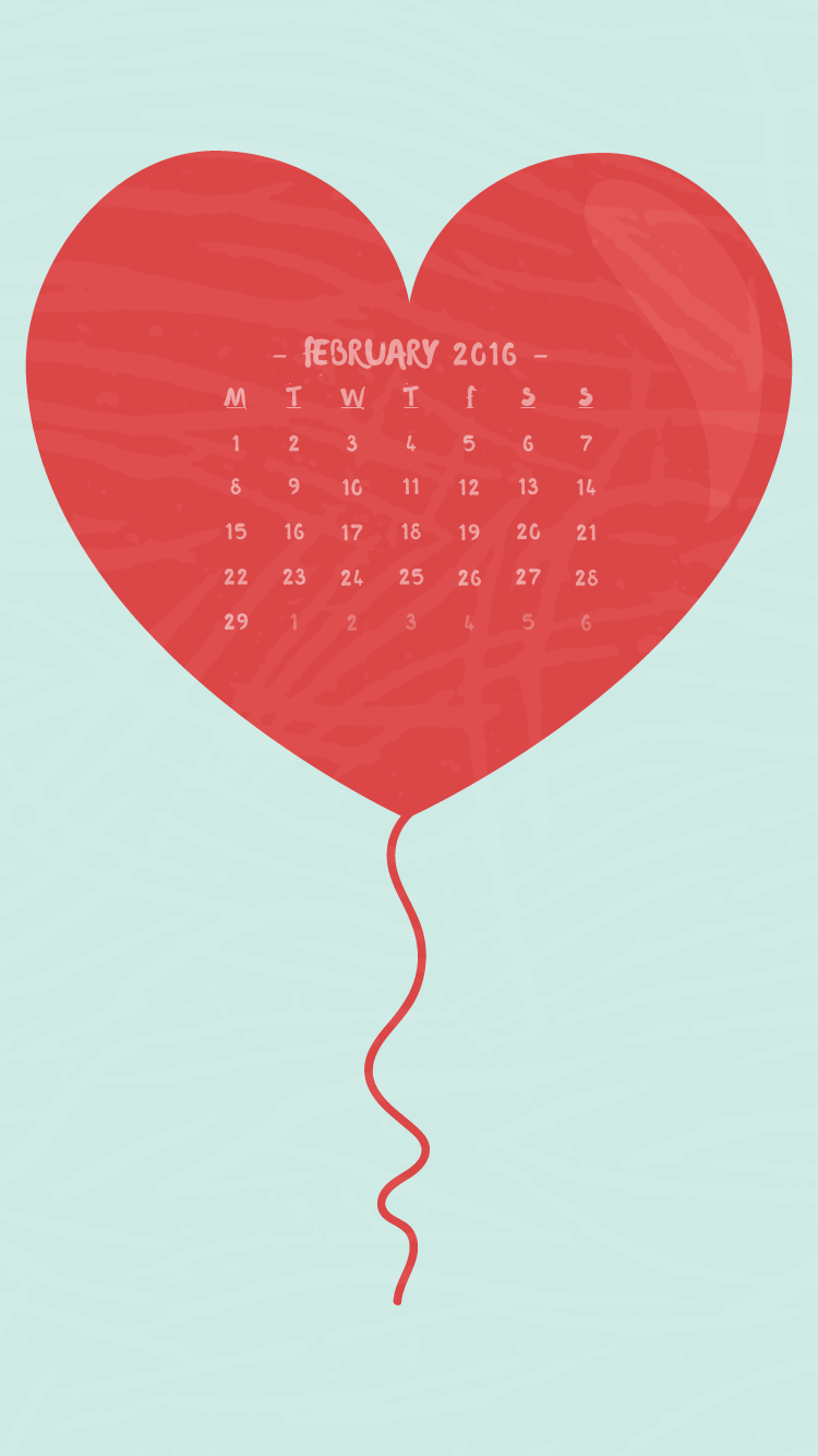 February 2016 Wallpaper (Small)