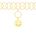 Charm Bracelet: Gold Lemon by apparate Charm Bracelet: Gold Lemon by apparate