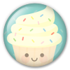 Button/Badge: Cupcake