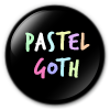 Button/Badge: Pastel Goth