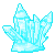 Free Avatar: Crystals (Teal)