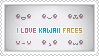 Stamp: I Love Kawaii Faces