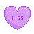 Free Avatar: Candy Heart (Kiss)