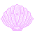 Free Avatar: Seashell (Purple)