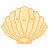 Free Avatar: Seashell (Yellow)