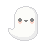 Free Avatar: Cute Ghost Pixel