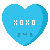 Free Avatar: Pixel Candy Heart (XOXO)