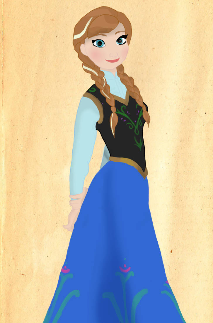 Anna Spring Character Anna by CloverBloom35 on DeviantArt