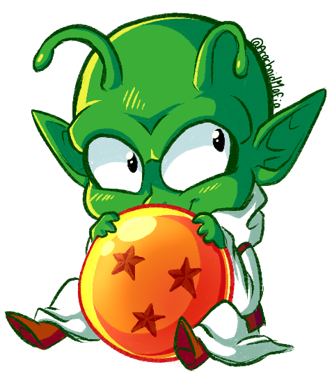 Dende Chibi (Dragon Ball Z) para colorir by PoccnnIndustriesPT on DeviantArt