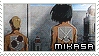 Stamp SNK Mikasa by ajikaji
