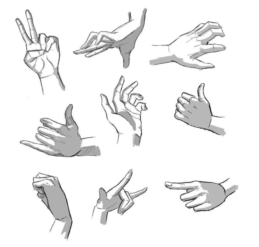 Hands Reference I by colleenquintart on DeviantArt