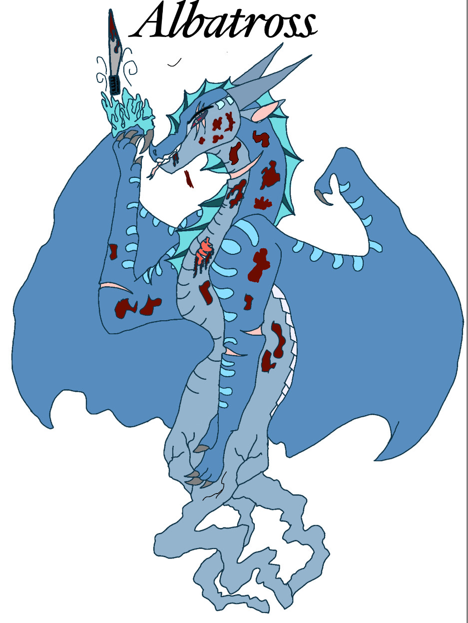Albatross after the seawing masicer