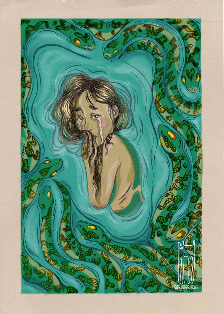 Sad Snake Python Snakes are sad by harumaruchi on DeviantArt