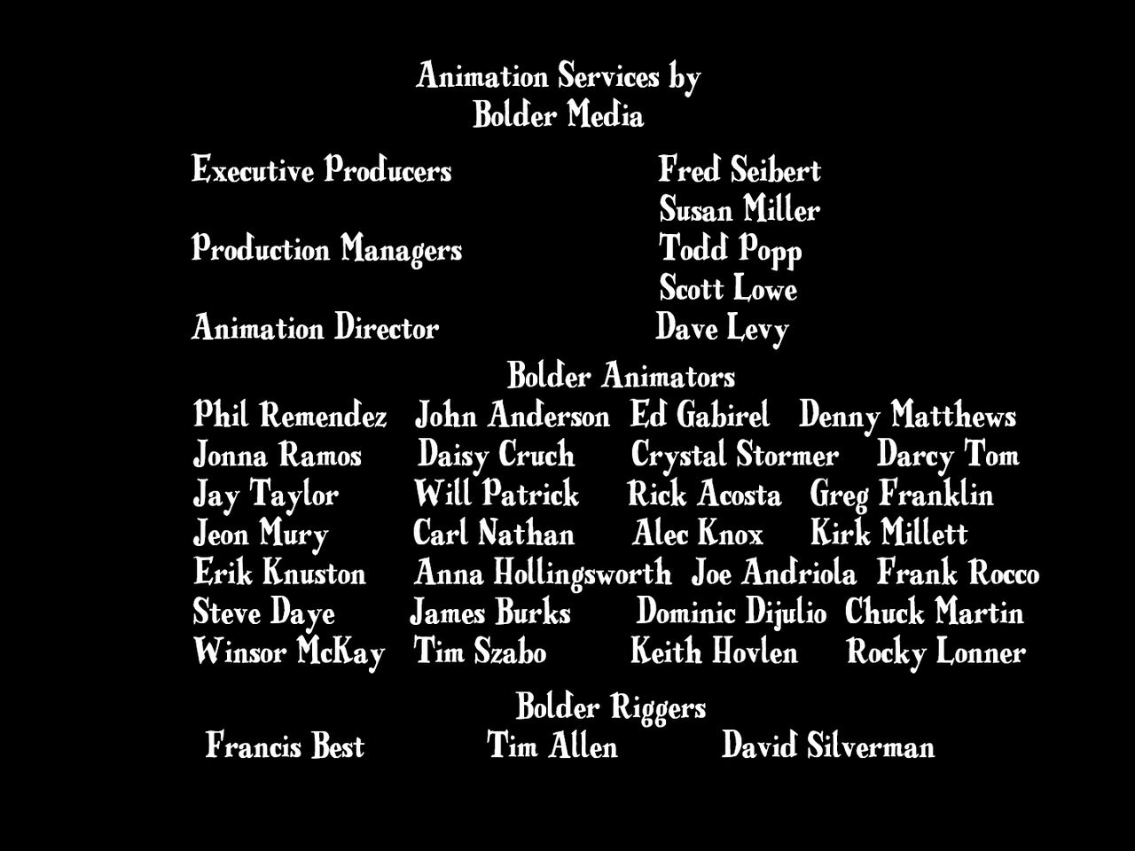 Layout Animation Credits Deviantart MLP FiM Fanmade Credits (AS BM) by MylesMylieJoeMoss on DeviantArt