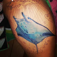 Manta Ray Tattoo