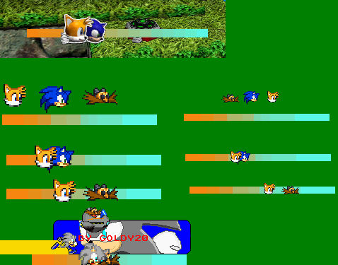 Sonic Adventure Miles Race Sprites