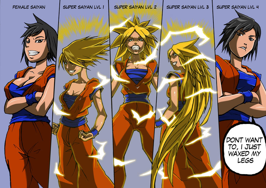 Sento Sayians Female Saiyan by KukuruyoArt on DeviantArt