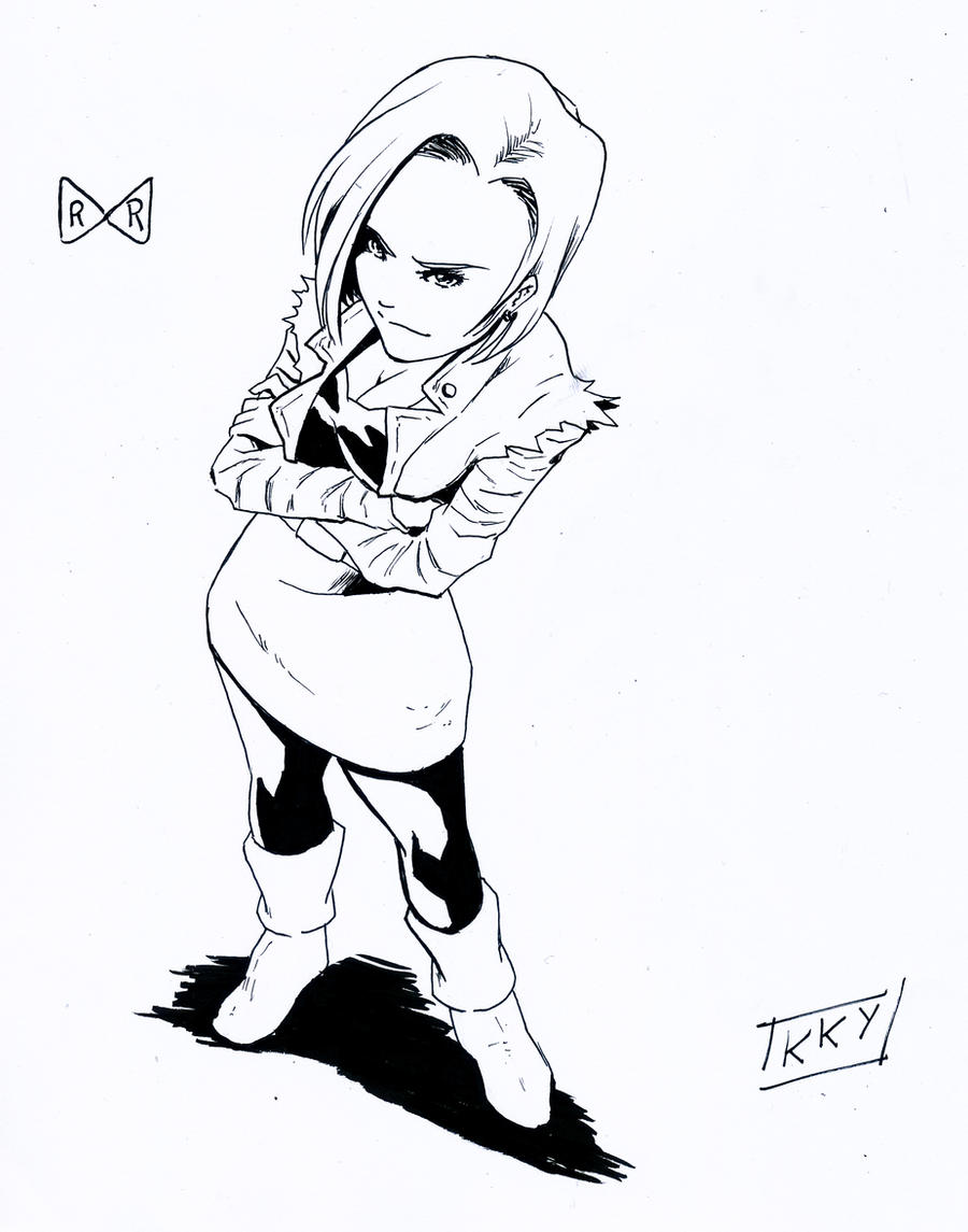 retraro barcelona 3 (android 18)