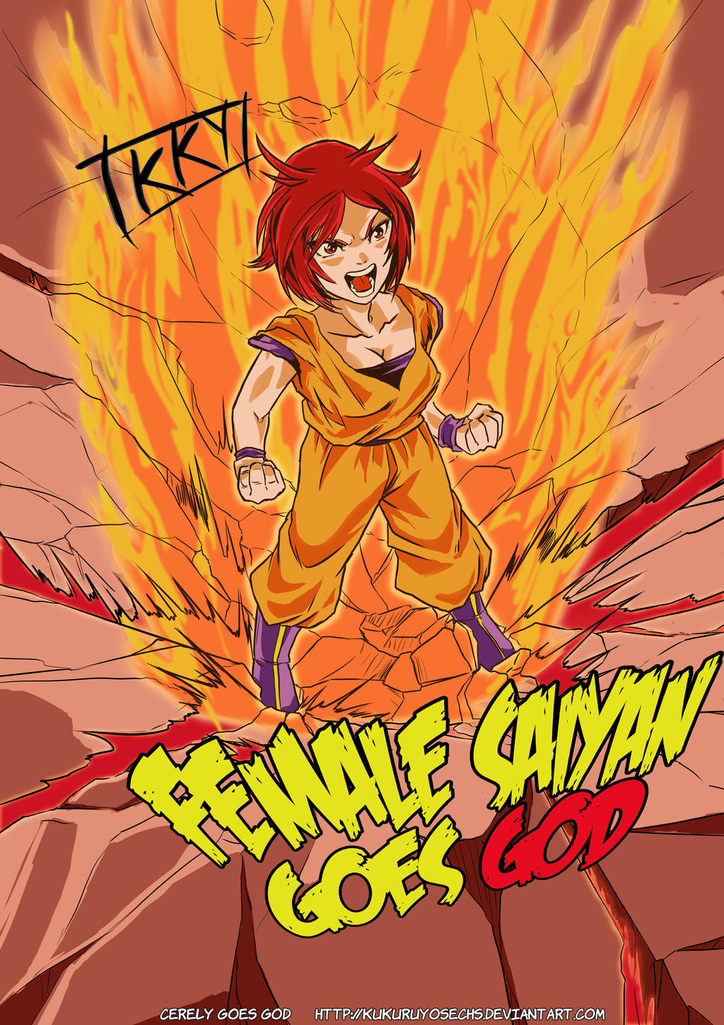 Cerely goes God by KukuruyoArt