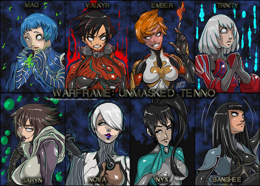 Warframe: Unmasked Tenno by KukuruyoArt