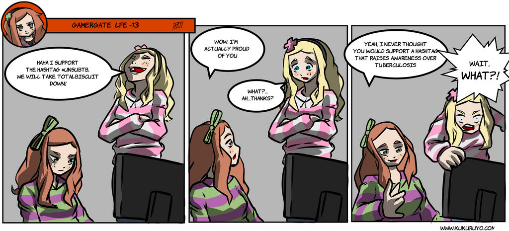 Gamergate life 13 by KukuruyoArt