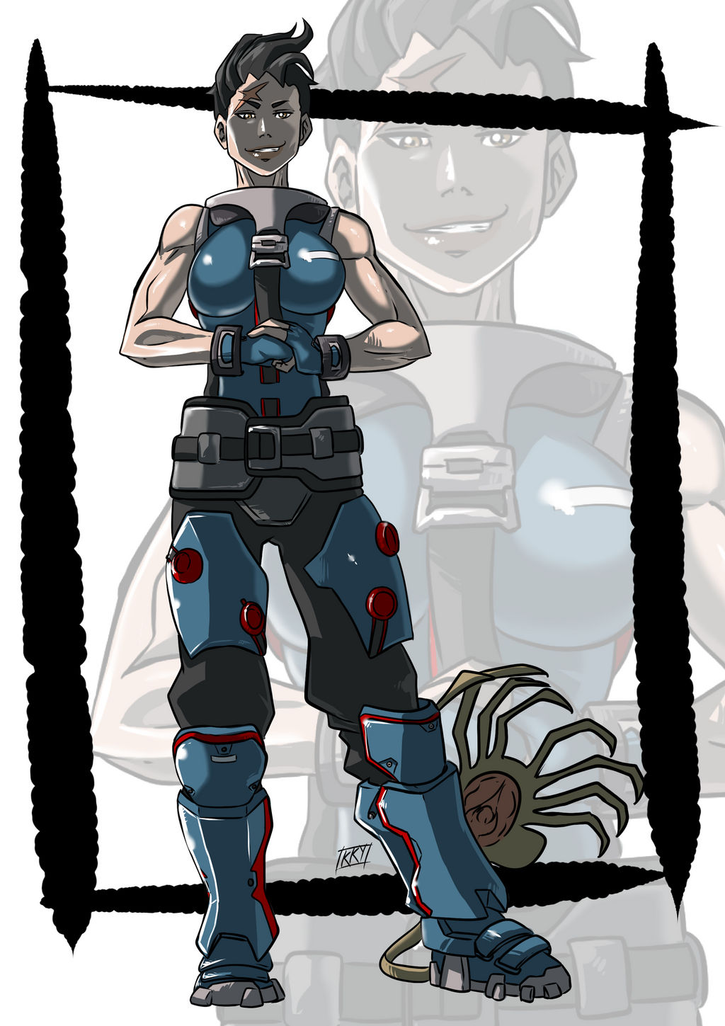 Politically Incorrect Redesigns Politically incorrect Zarya by KukuruyoArt on DeviantArt