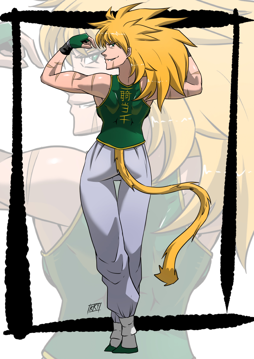 Commission: Female saiyan casual clothes