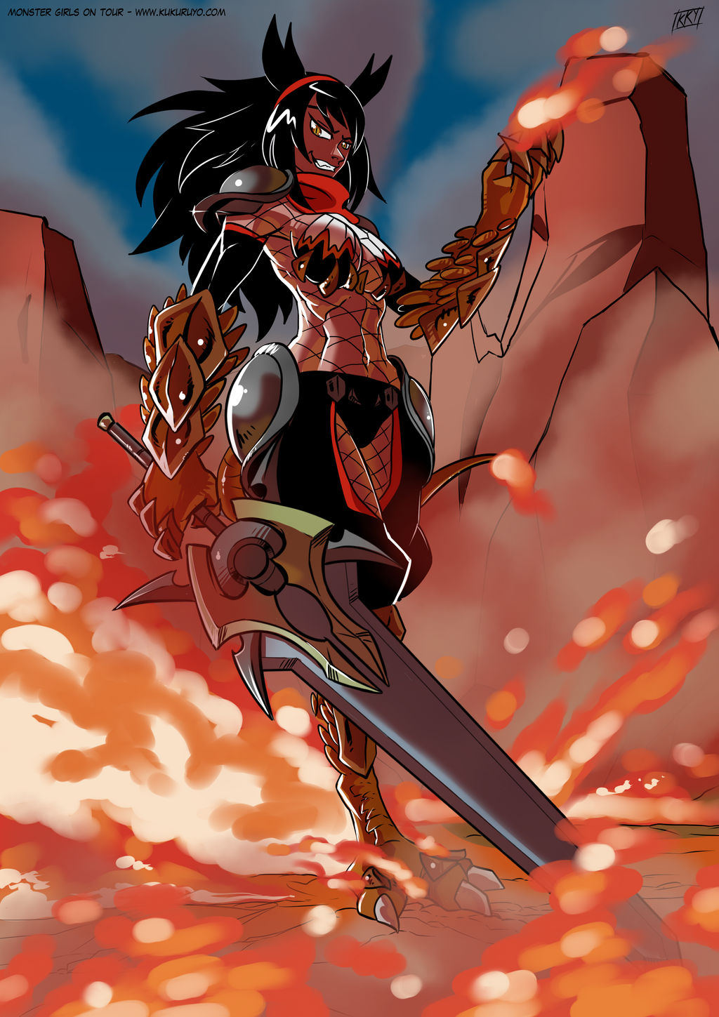 K'sara the salamander by KukuruyoArt