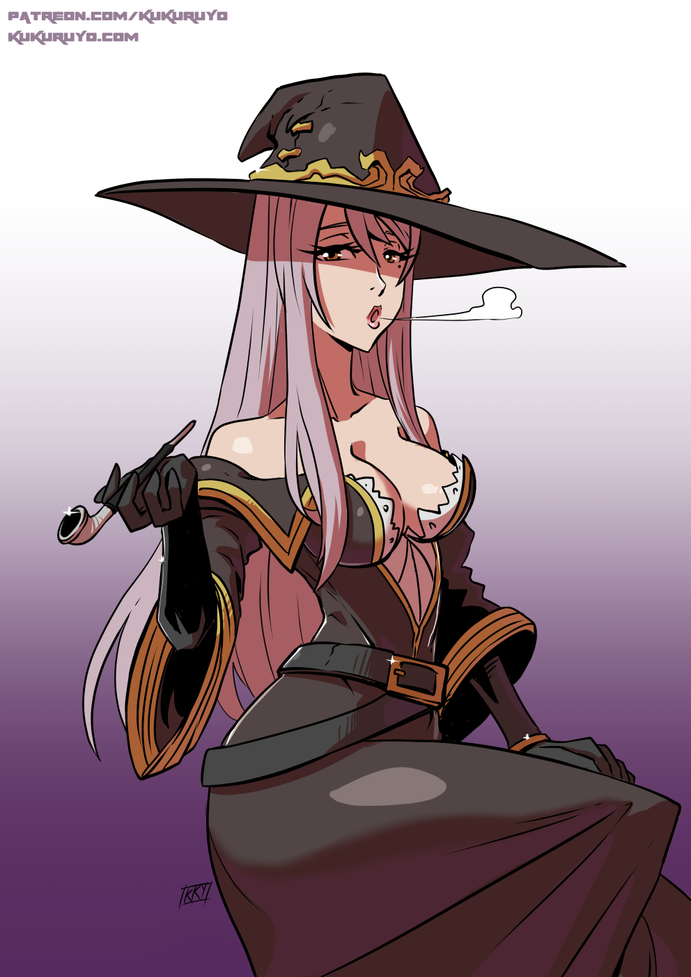 Goblin slayer's Witch by KukuruyoArt