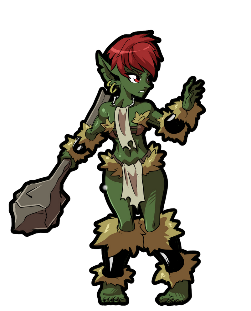 Goblin monster girl by KukuruyoArt