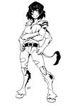 Ox monster girl by KukuruyoArt