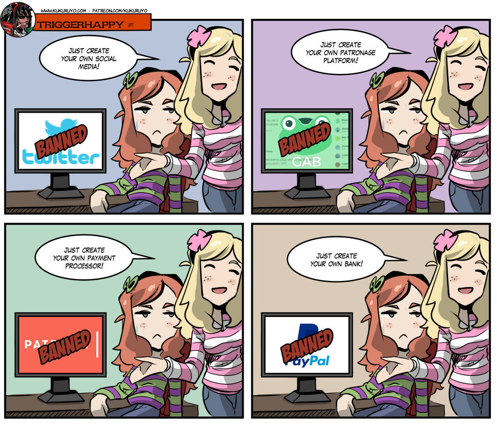 Triggerhappy: You're banned by KukuruyoArt